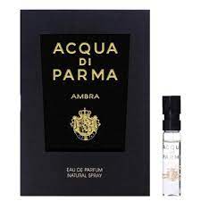 Acqua Di Parma Ambra 1,5 ml officiel parfumeprøve, Acqua Di Parma Ambra 1,5 ml officiel duftprøve, Acqua Di Parma Ambra 1,5 ml officiel parfumetester