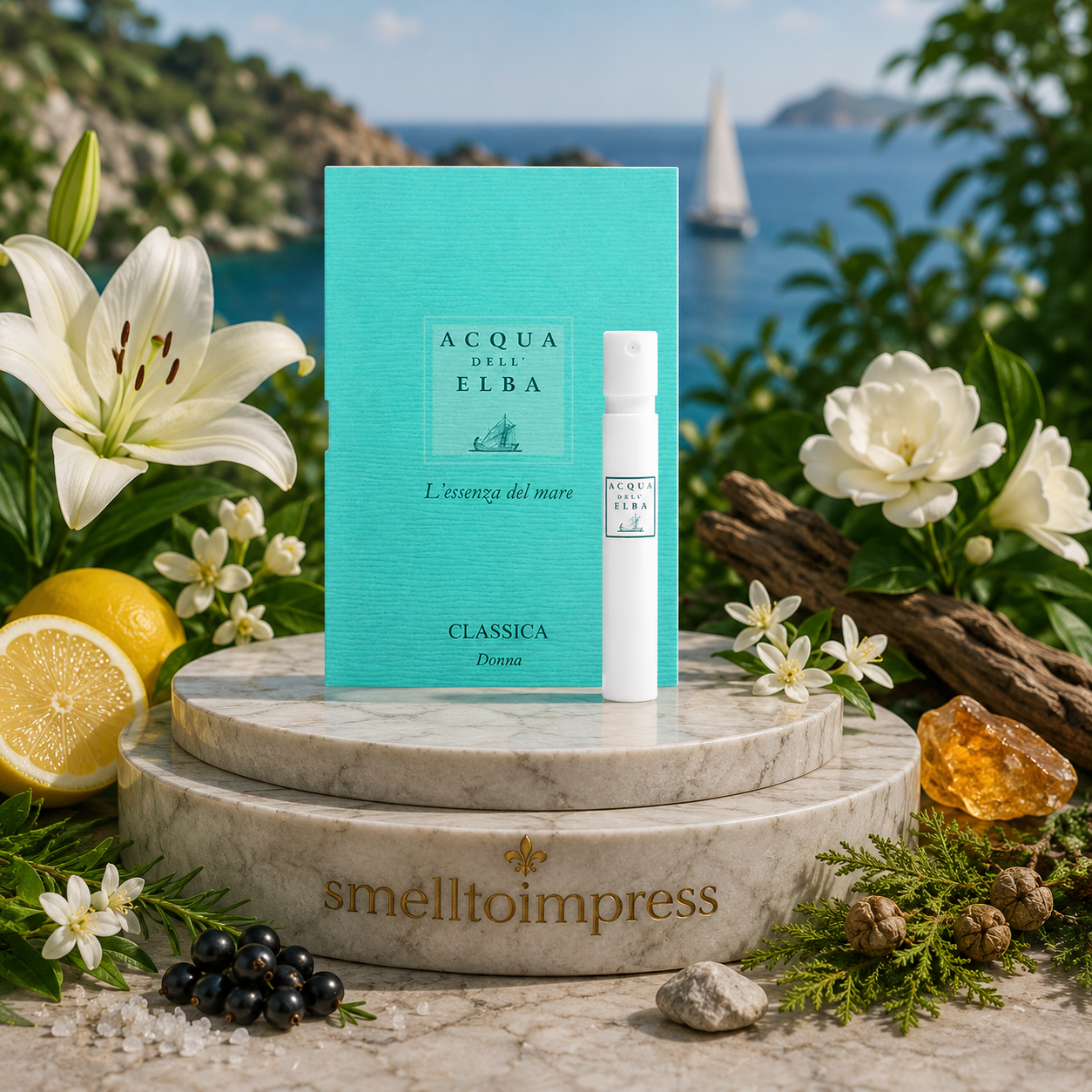 billede af Acqua dell' Elba Classica Donna officiel parfumeprøve 1,2 ml 0,04 fl. oz