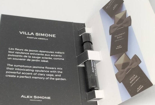 Alex Simone Villa Simone Parfum Absolu 1,2ml 0,04 fl. oz. officielle parfumeprøver