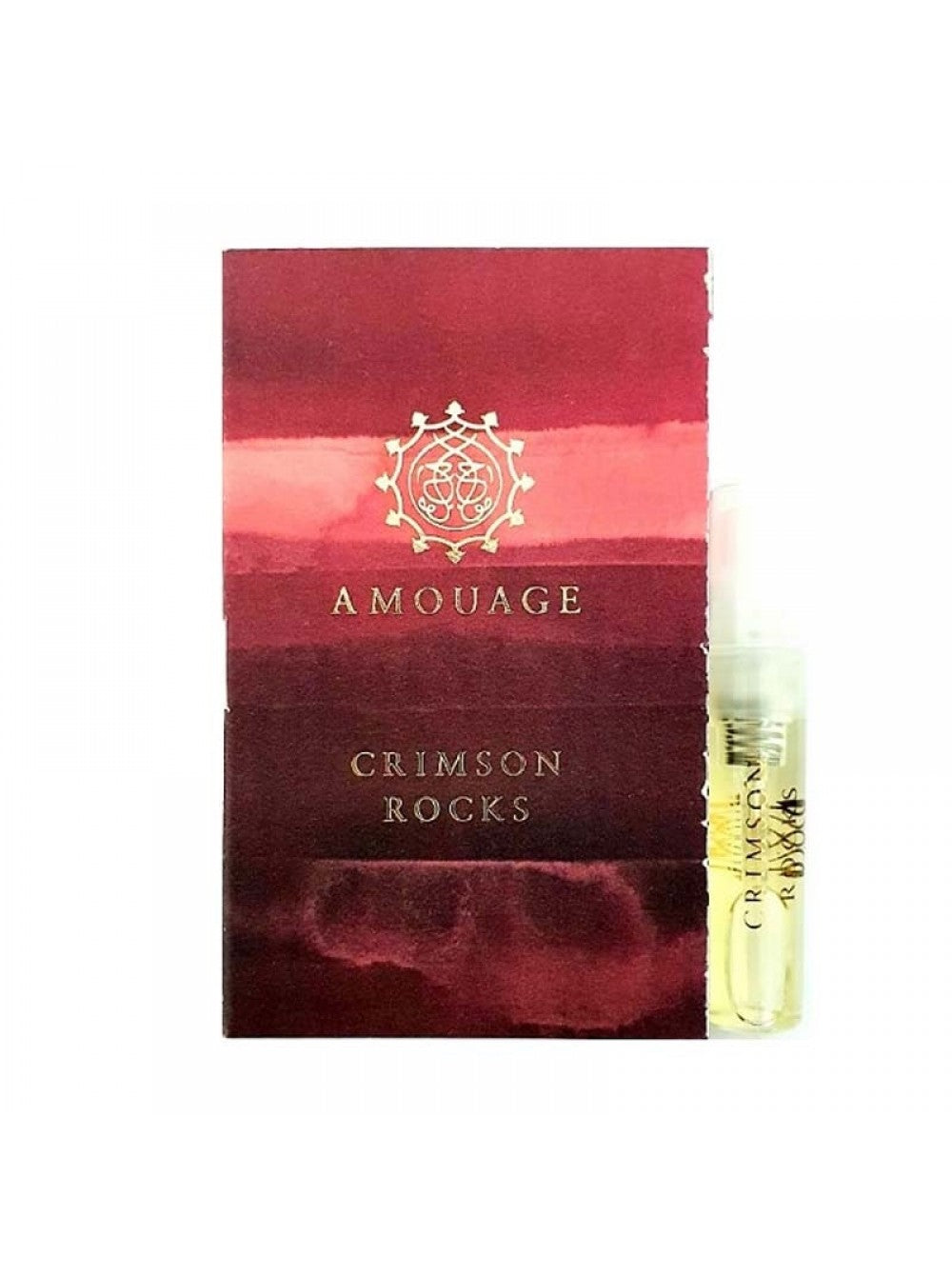 Amouage Crimson Rock 2ml 0,06 oz officiel parfumeprøve parfumetester Amouage Crimson Rock 2ml 0,06 oz officiel parfumeprøve parfumetester