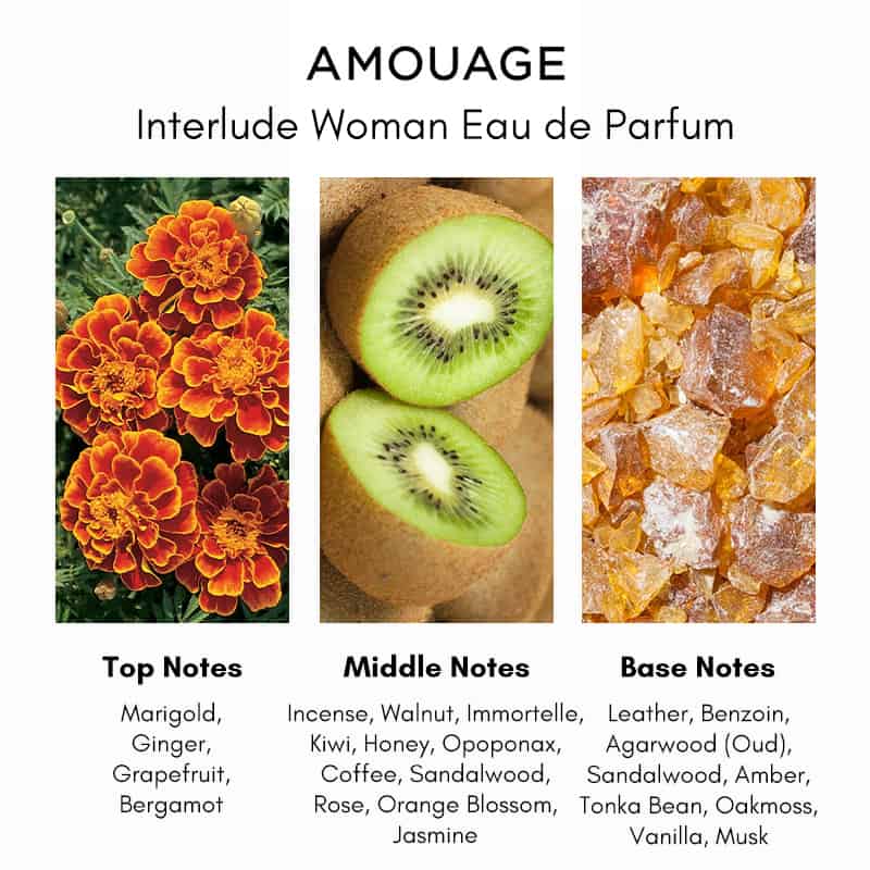 Amouage Interlude Woman 2ml 0,06 oz officiel parfumeprøve parfumetester Amouage Interlude Woman 2ml 0,06 oz officiel parfumeprøve parfumetester