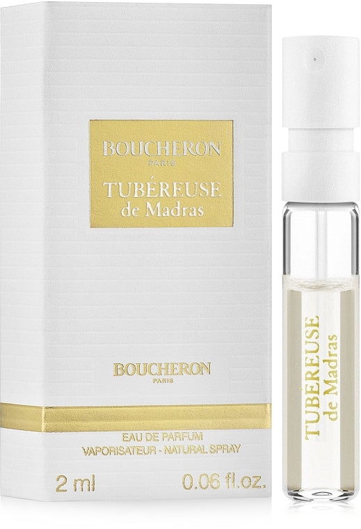 Boucheron Tubereuse de Madras 2ml 0,06 fl. oz. officielle parfumeprøver