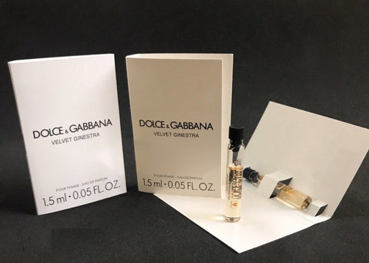 Dolce & Gabbana VELVET Ginestra 1,5 ml officiel parfumeprøve