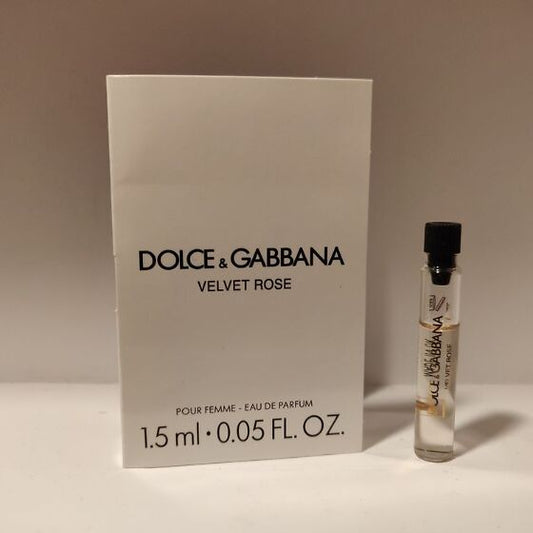 Dolce & Gabbana VELVET Rose 1,5 ml officiel parfumeprøve