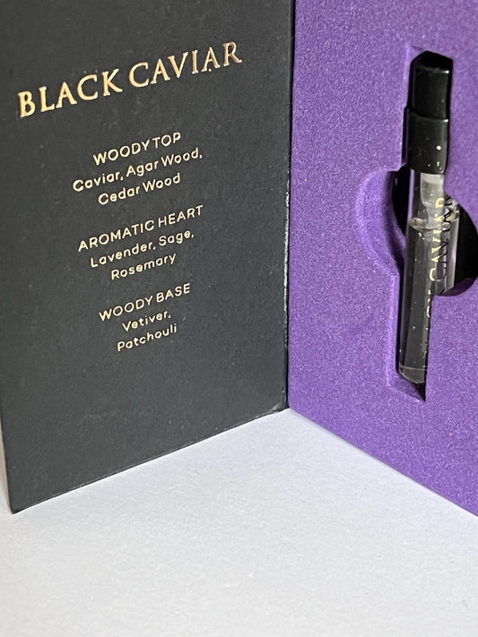 Electimuss London Black Caviar 1,5 ml officiel parfumeprøve