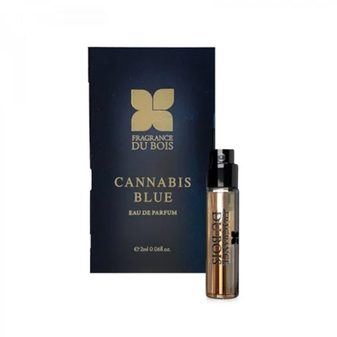 Duft Du Bois Cannabis Blå 1,5 ml 0,05 fl. oz. officiel parfumeprøve parfumetester Duft Du Bois Cannabis Blå 1,5 ml 0,05 fl. oz. officiel parfumeprøve parfumetester