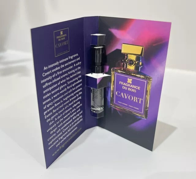 Duft Du Bois Cavort 1,5 ml 0,05 fl. oz. officiel parfumeprøve parfumetester Duft Du Bois Cavort 1,5 ml 0,05 fl. oz. officiel parfumeprøve parfumetester