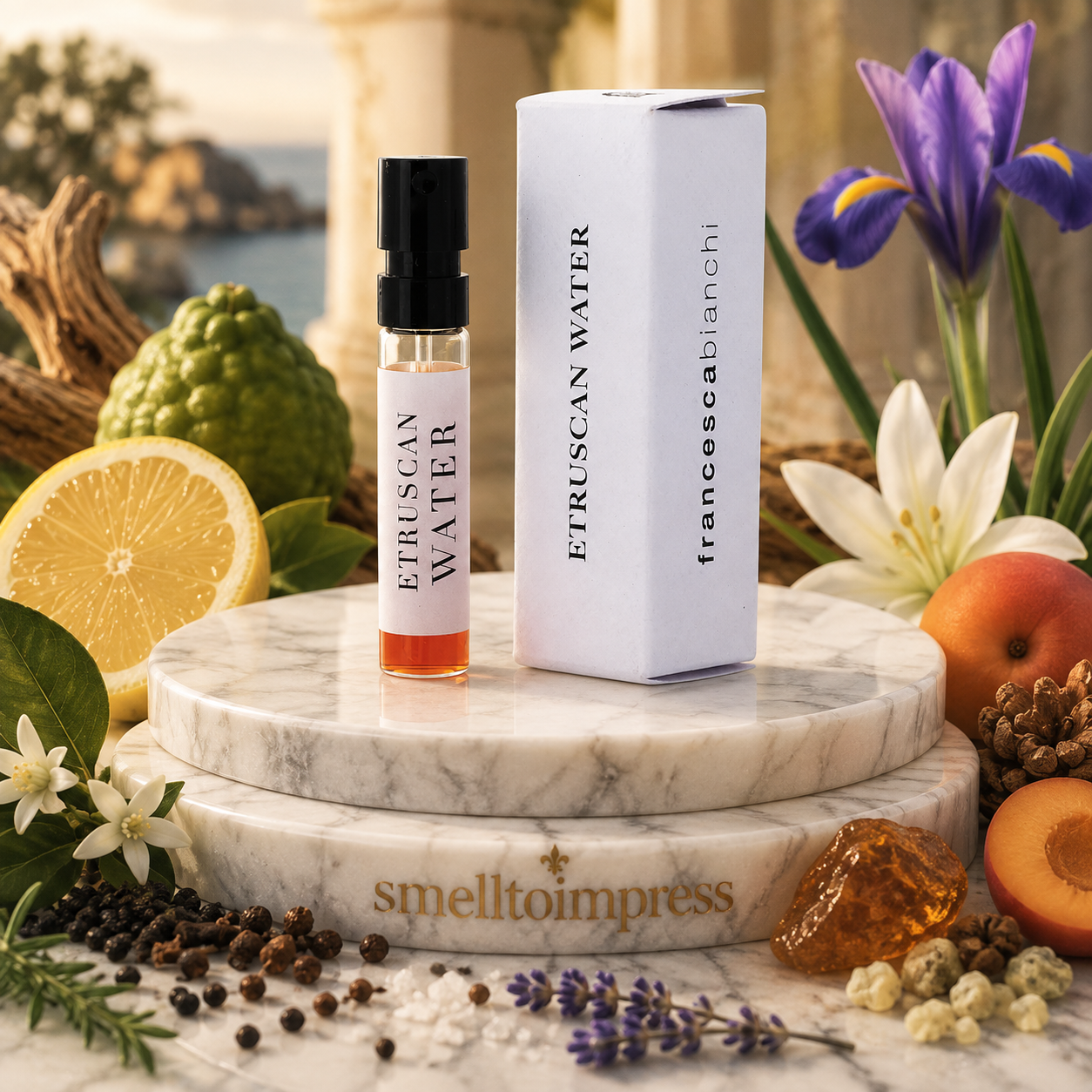 billede af Francesca Bianchi Etruscan Water officiel parfumeprøve 1,5 ml 0,07 fl. oz