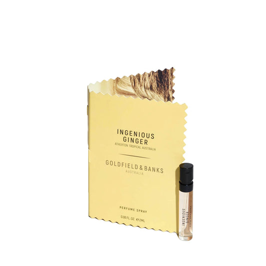 Goldfield and Banks Australia Genial Ginger 2ml 0,06 fl. oz. officiel parfumeprøve