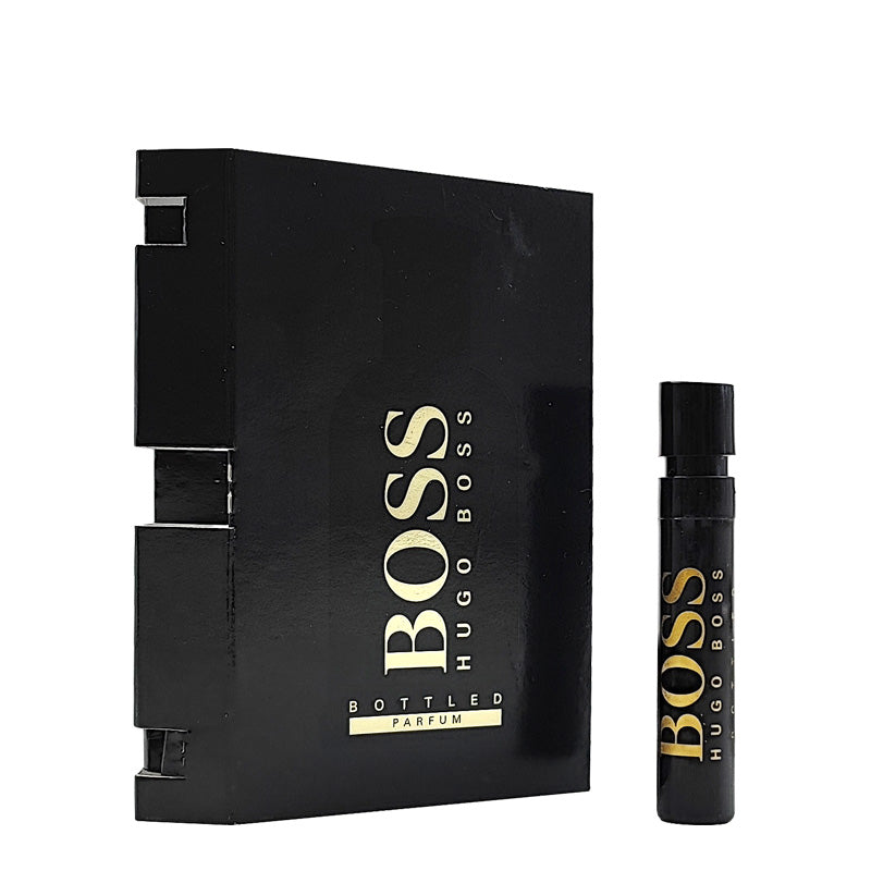official perfume sample of Hugo Boss Bottled Parfum 1.2ml 0.04 fl. oz. official perfume sample of Hugo Boss Bottled Parfum 1.2ml 0.04 fl. oz.