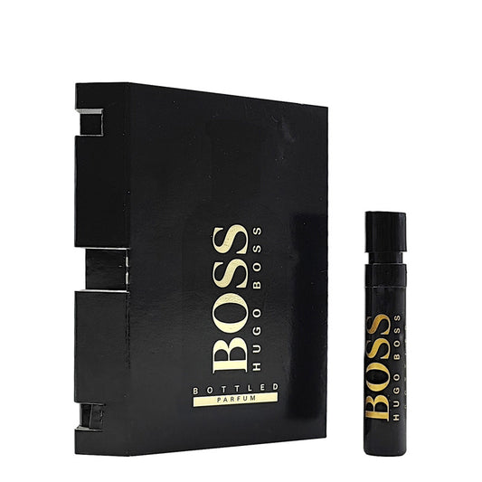 officiel parfumeprøve af Hugo Boss Bottled Parfum 1,2ml 0,04 fl. oz.