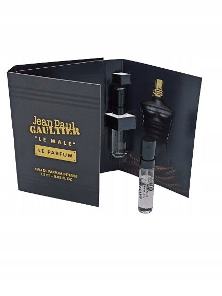 Jean Paul Gaultier Le Male Le Parfum Intense official perfume sample perfume tester Jean Paul Gaultier Le Male Le Parfum Intense official perfume sample perfume tester