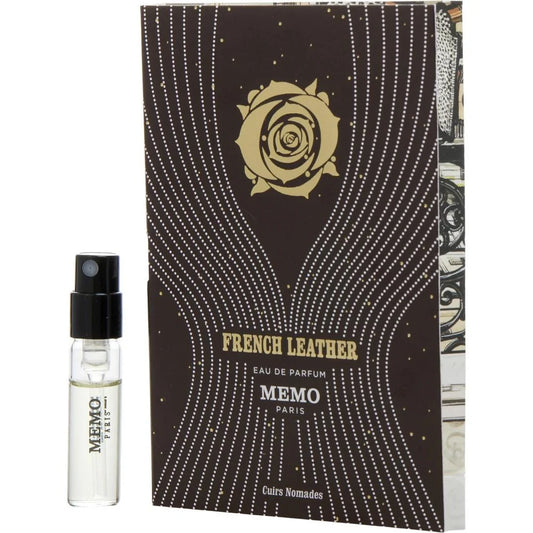 Memo fransk læder 1,5 ml - 0,5 Fl. Oz. officiel prøve parfumetester