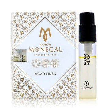 Ramon Monegal Agar Musk officiel parfumeprøve 2ml 0,06 fl.o.z. parfume tester