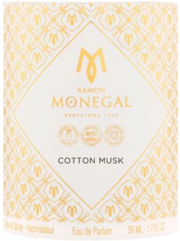 Ramon Monegal Cotton Musk officiel parfumeprøve 2ml 0,06 fl.o.z. parfume tester