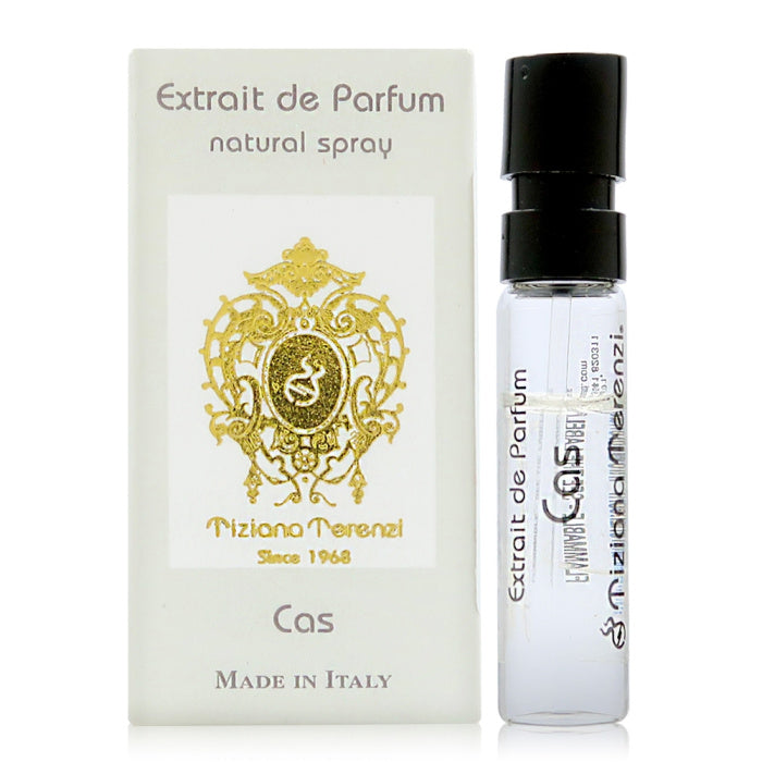 TIZIANA TERENZI Cas Extrait de parfum 0.05 OZ 1.5 ML official perfume sample perfume tester TIZIANA TERENZI Cas Extrait de parfum 0.05 OZ 1.5 ML official perfume sample perfume tester