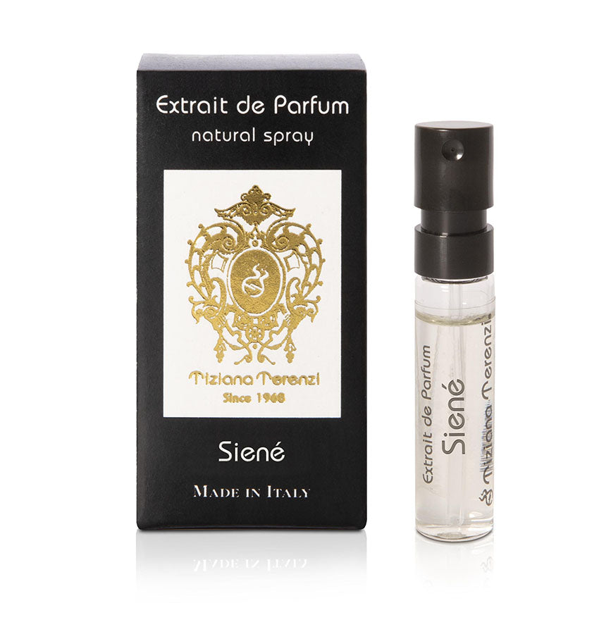 TIZIANA TERENZI Siene Extrait de parfum 0.05 OZ 1.5 ML official perfume sample perfume tester TIZIANA TERENZI Siene Extrait de parfum 0.05 OZ 1.5 ML official perfume sample perfume tester