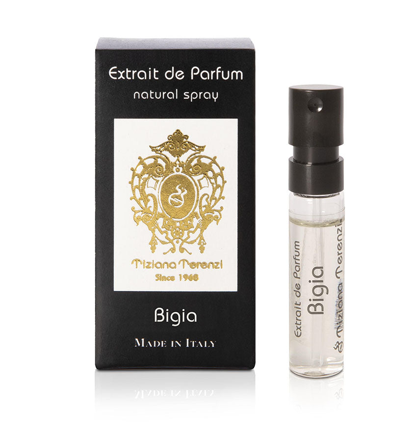 TIZIANA TERENZI Bigia 0,05 OZ 1,5 ML officiel parfumeprøve parfumetester TIZIANA TERENZI Bigia 0,05 OZ 1,5 ML officiel parfumeprøve parfumetester