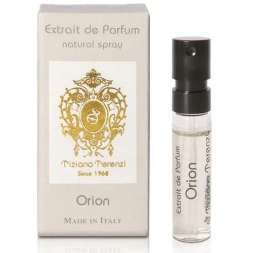 TIZIANA TERENZI Orion Extrait de parfum 0.05 OZ 1.5 ML official perfume sample perfume tester TIZIANA TERENZI Orion Extrait de parfum 0.05 OZ 1.5 ML official perfume sample perfume tester