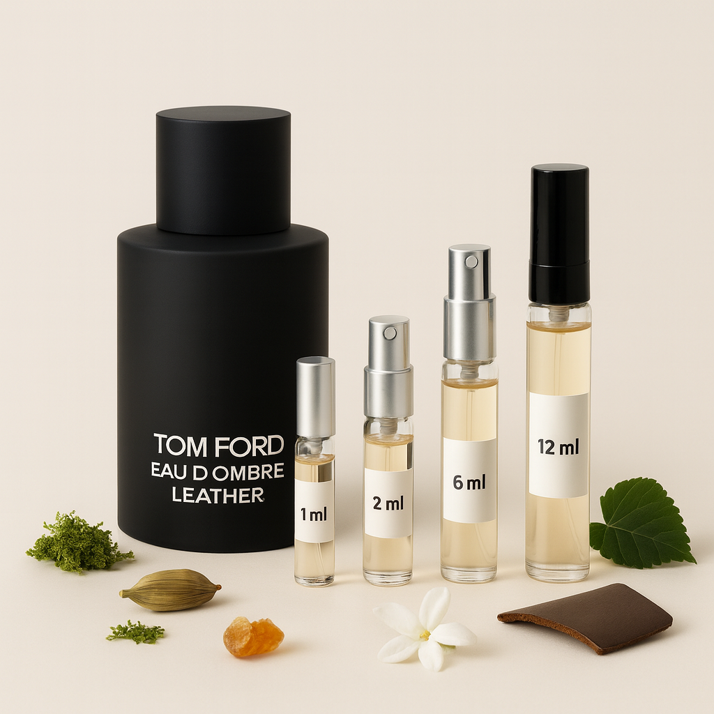 Tom Ford Eau D’Ombre Leather parfumeprøver dufttestere