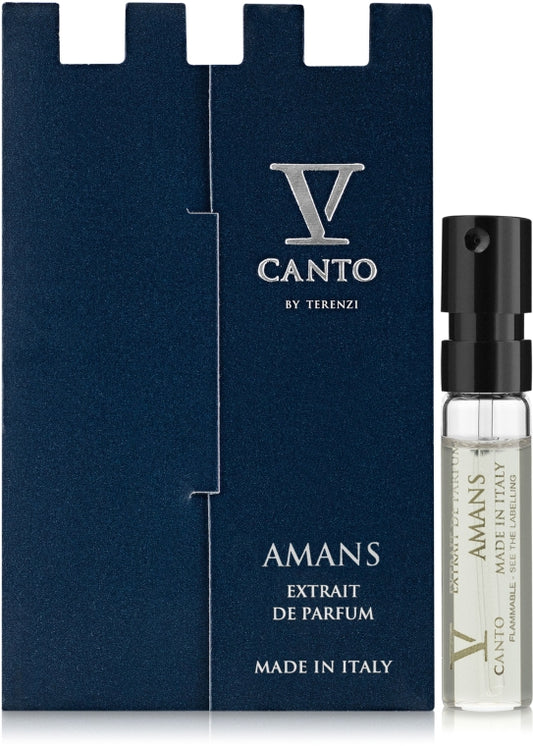Amans by V Canto 1,5 ml officielle parfumeprøver
