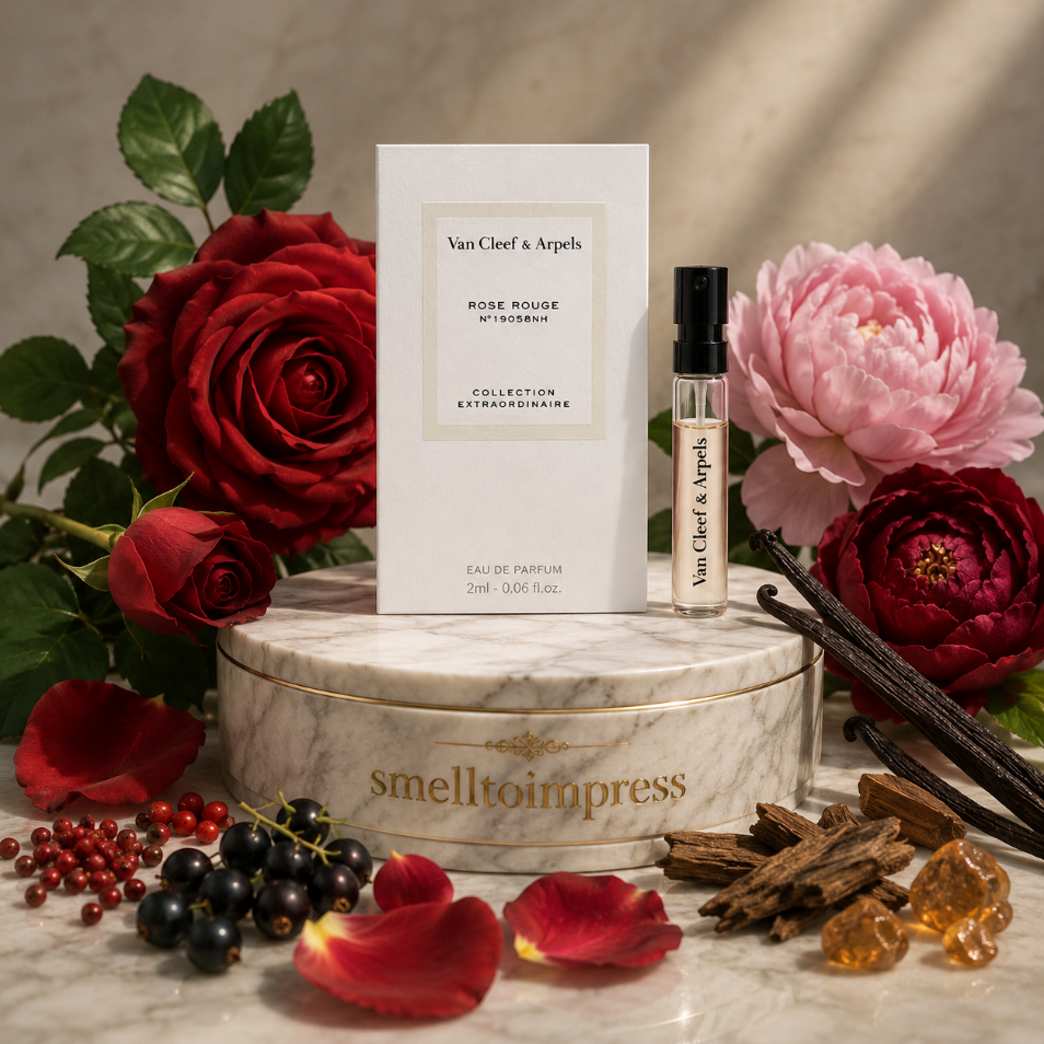 billede af Van Cleef & Arpels Rose Rouge officiel parfumeprøve 2 ml 0,06 fl. oz. duftprøve