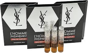 Yves Saint Laurent L' Homme Eau de Parfum 1,2 ml 0,04 oz. officiel parfumeprøve parfumetester Yves Saint Laurent L' Homme Eau de Parfum 1,2 ml 0,04 oz. officiel parfumeprøve parfumetester