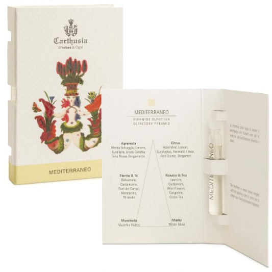officiel Carthusia parfumeprøve Carthusia Mediterraneo størrelse 2ml 0.06 oz.