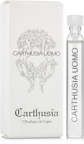 officiel Carthusia parfumeprøve Carthusia Uomo størrelse 2ml 0,06 oz.