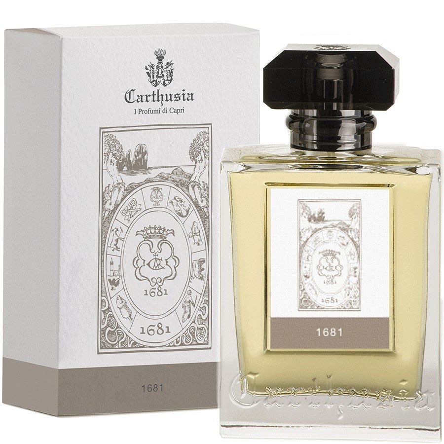 Carthusia 1681 2ml 0,06 oz. officiel parfumeprøve parfumetester Carthusia 1681 2ml 0,06 oz. officiel parfumeprøve parfumetester