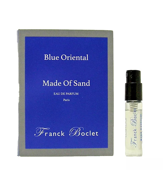 officiel parfumeprøve af Franck Boclet Made Of Sand 1,5ml 0,54 o.z.