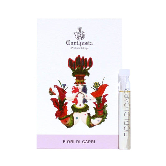officiel parfumeprøve af Carthusia Fiori di Capri størrelse 2ml 0,06 oz.