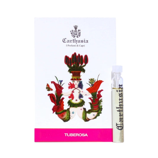 officiel parfumeprøve af Carthusia Tuberosa størrelse 2ml 0,06 oz.