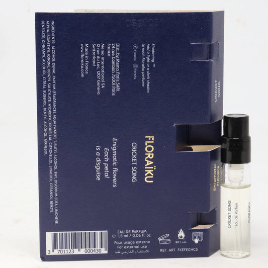 officiel parfumeprøve af Floraiku Cricket Song dufte 1,5 ml