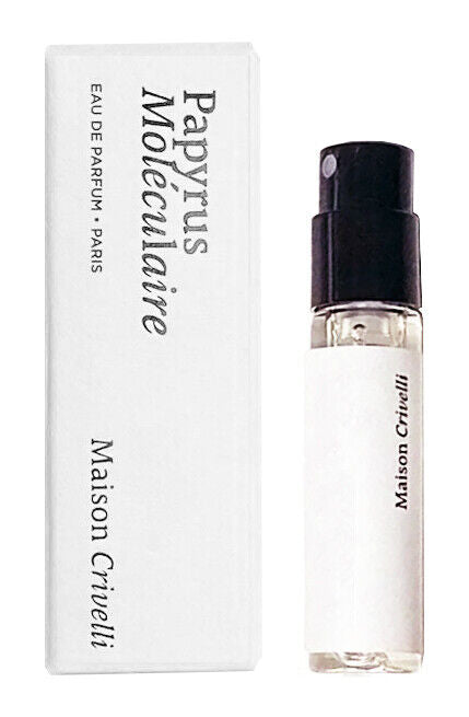 officiel parfumeprøve af Maison Crivelli Papyrus Moleculaire 1,5 ml 0,05 fl.oz.
