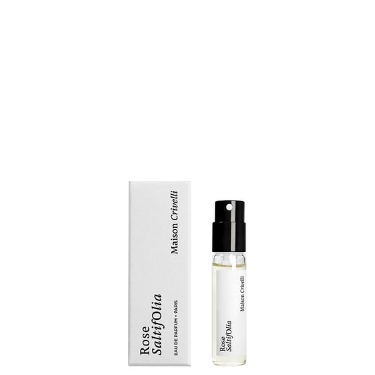 officiel parfumeprøve af Maison Crivelli Rose Saltifolia 1,5 ml 0,05 fl.oz.