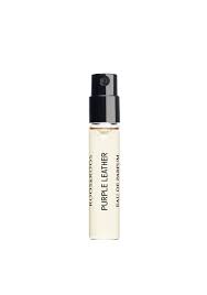 officiel parfumeprøve af Roos & Roos Purple Leather 2ml 0,60 o.z. parfume tester