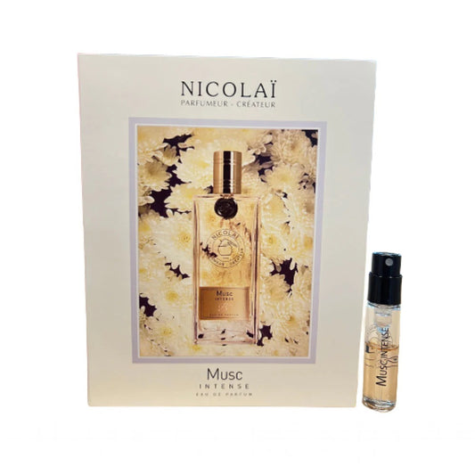 officielle parfumeprøver af Nicolai Musc duft 1,8 ml 0,07 oz.
