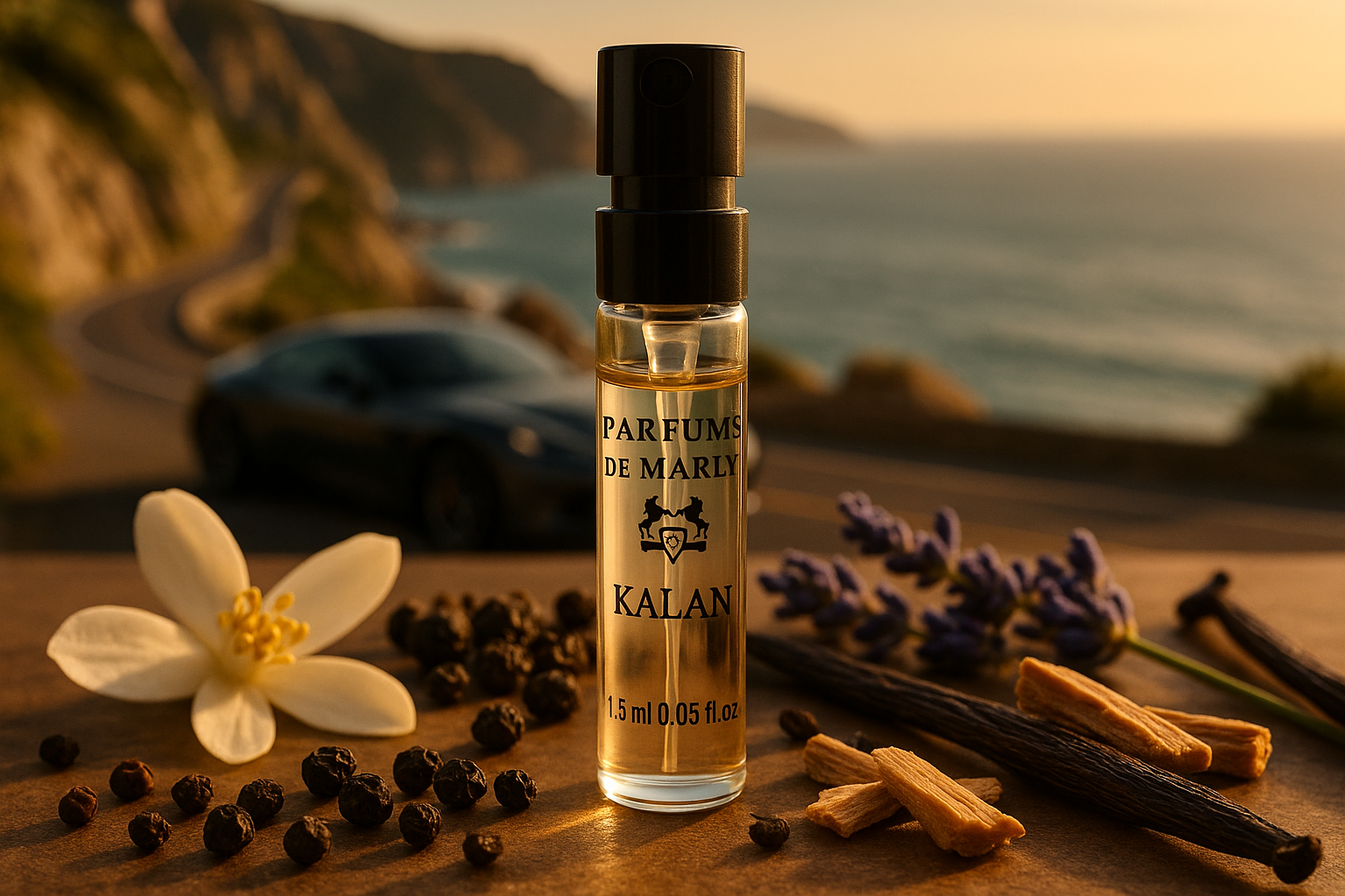 Parfums De Marly Kalan officiel duftprøve 1,5 ml 0,05 fl. o.z. parfume tester Parfums De Marly Kalan officiel duftprøve 1,5 ml 0,05 fl. o.z. parfume tester