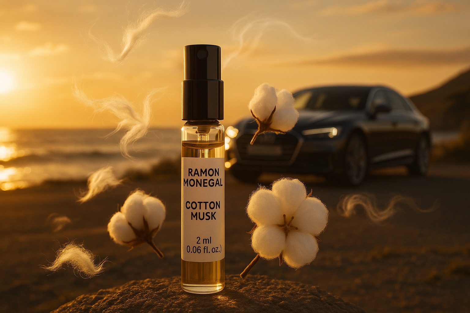 Ramon Monegal Cotton Musk officiel parfumeprøve 2ml 0,06 fl.o.z. parfume tester Ramon Monegal Cotton Musk officiel parfumeprøve 2ml 0,06 fl.o.z. parfume tester