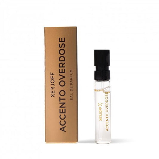 XERJOFF ACCENTO OVERDOSERING 2,0 ml Officiel parfumeprøve, XERJOFF ACCENTO OVERDOSERING 2,0 ml offizielle Parfümprobe, XERJOFF ACCENTO OVERDOSERING 2,0 ml muestra de parfume official, XERJOFF ACCENTO OVERDOSERING 2,0 ml液量オンス公式香水サンプル, XERJOFF ACCENTO