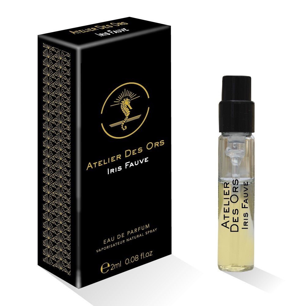 Atelier Des Ors Iris Fauve 2.5ml 0.08 fl. oz. officiellt parfymprov, Atelier Des Ors Iris Fauve 2.5ml 0.08 fl. oz. officiel parfumeprøve, Atelier Des Ors Iris Fauve 2.5ml 0.08 fl. oz. officieel parfumstalen, Atelier Des Ors Iris Fauve 2.5ml 0.08 fl. oz. official perfume sample, Atelier Des Ors Iris Fauve 2.5ml 0.08 fl. oz. muestra de perfume oficial, Atelier Des Ors Iris Fauve 2.5ml 0.08 fl. oz. hivatalos parfüm minta, Atelier Des Ors Iris Fauve 2.5ml 0.08 fl. oz. campione di profumo ufficiale,