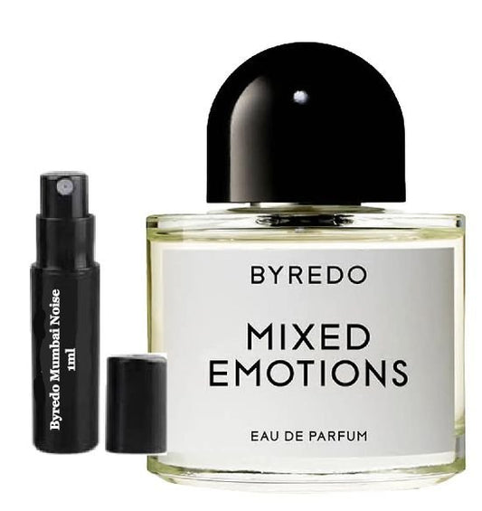 Byredo Mixed Emotions 1ml 0,03 fl. o.z. parfumeprøve, Byredo Mixed Emotions 1ml 0,03 fl. o.z. 液量オンス公式香水サンプル, Byredo Blandede følelser 1ml 0,03 fl. o.z. парфюмна проба, Byredo Mixed Emotions 1ml 0,03 fl. o.z. échantillon de parfum, Byredo Mixed Emotio