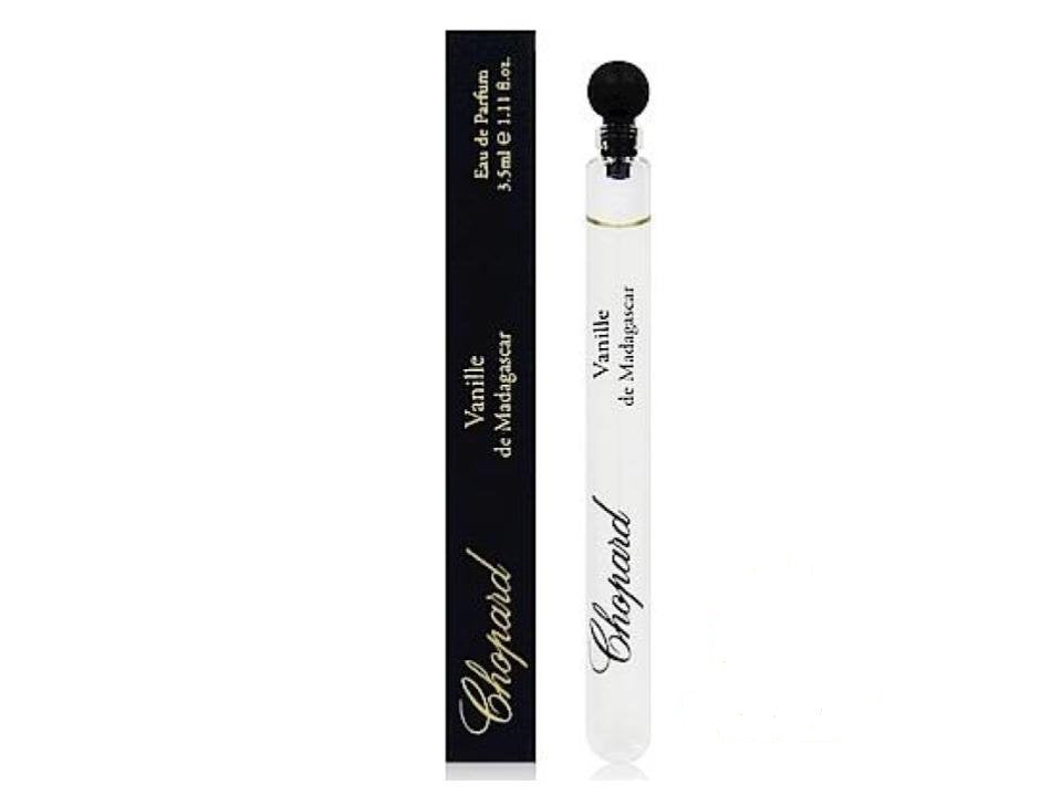 Chopard Vanille de Madagascar 3,5 ml 0,12 fl. oz. officiel prøve-Chopard Rose Seljuke-Chopard Haute Parfumerie-Chopard Rose Seljuke 3,5 ml 0,12 fl. oz. mini-smelltoimpress