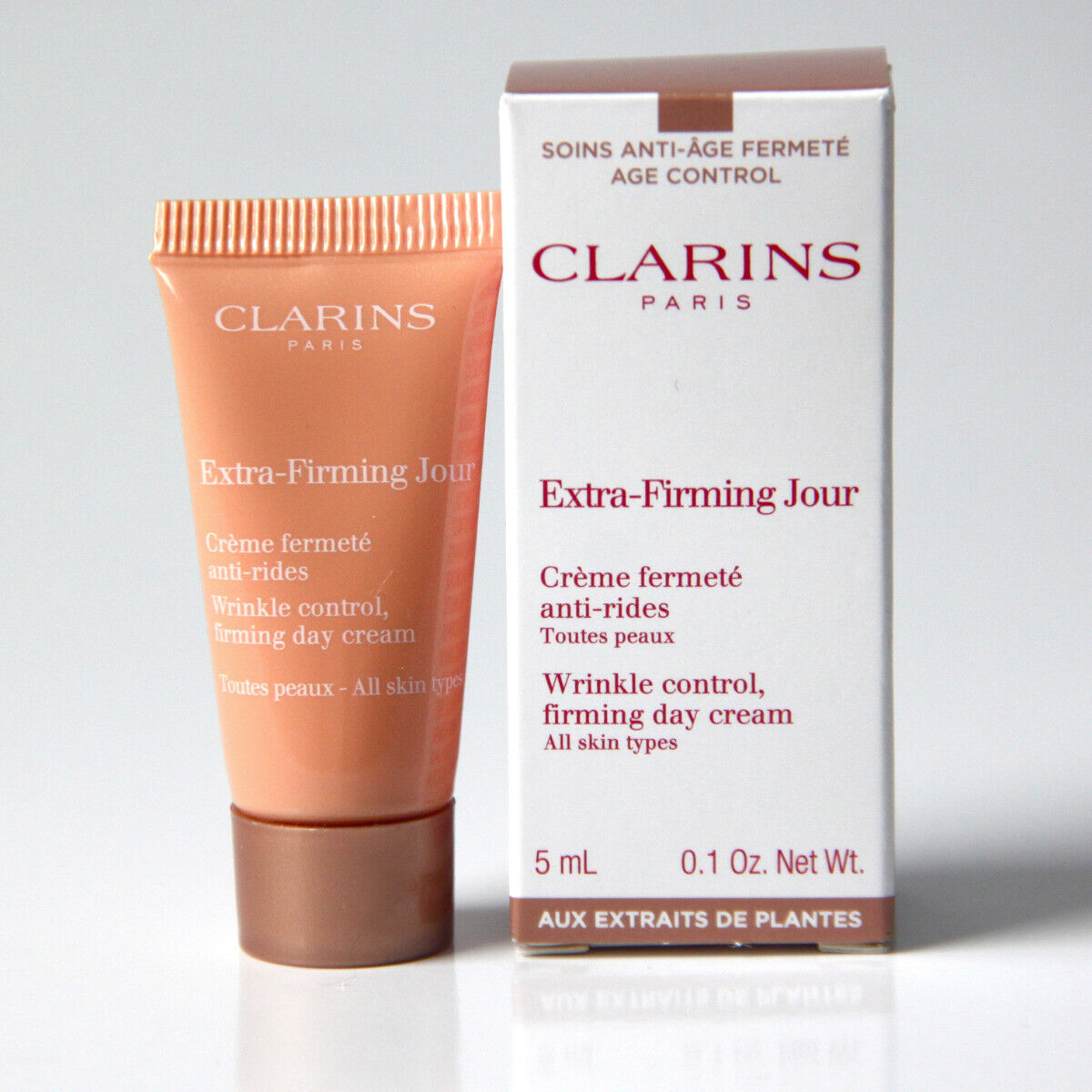 Clarins Extra-Firming Jour Mini hudplejeprøve 5ML 0,1 oz. Alle hudtyper