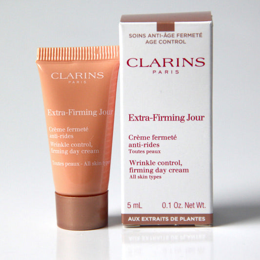 Clarins Extra-Firming Jour Mini hudplejeprøve 5ML 0,1 oz. Alle hudtyper