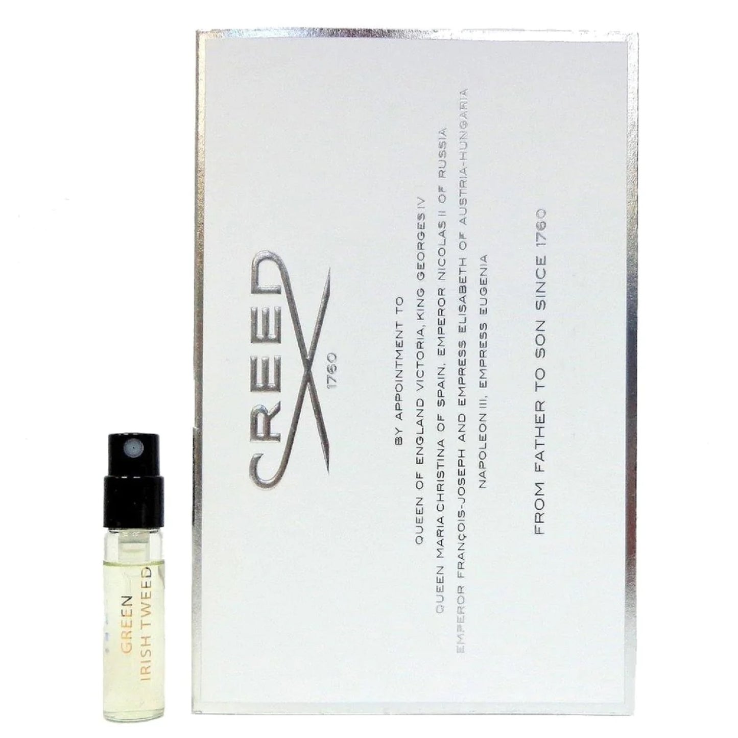 Creed Green Irish Tweed edp 2,5 ml officiel parfumeprøve