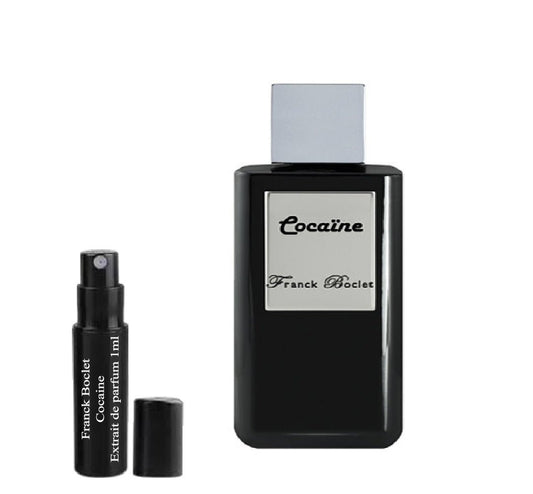 Franck Boclet Kokain 1ml 0,03 fl. o.z. parfumeprøve, Franck Boclet Kokain 1ml 0,03 fl. o.z. 液量オンス公式香水サンプル, Franck Boclet Kokain 1ml 0,03 fl. o.z. парфюмна проба, Franck Boclet Kokain 1ml 0,03 fl. o.z. échantillon de parfum, Franck Boclet Kokain 1ml 0
