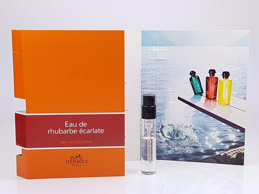 Hermes EAU DE RHUBARBE ECARLATE officiel prøve 2ml 0,06 fl. oz.-hermes-hermes-2ml 0,06 fl. oz.-smelltoimpress