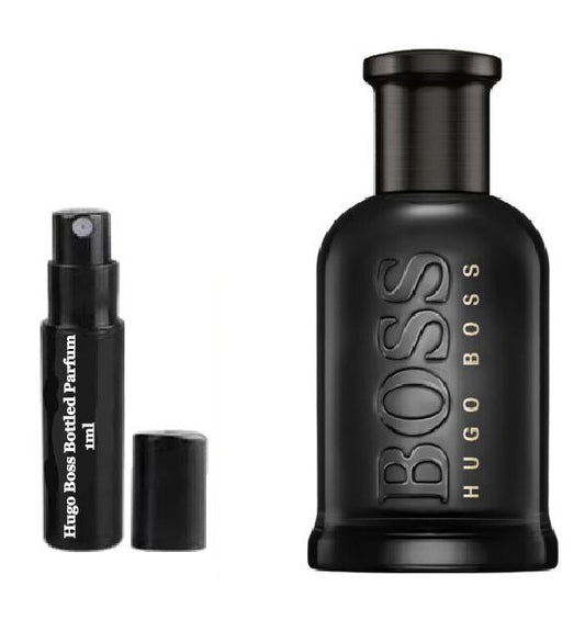 HUGO BOSS BOTTLED PARFUM parfumeprøver, HUGO BOSS BOTTLED PARFUM Parfümproben